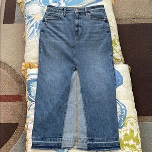 Express Women's Maxi Jean Skirt